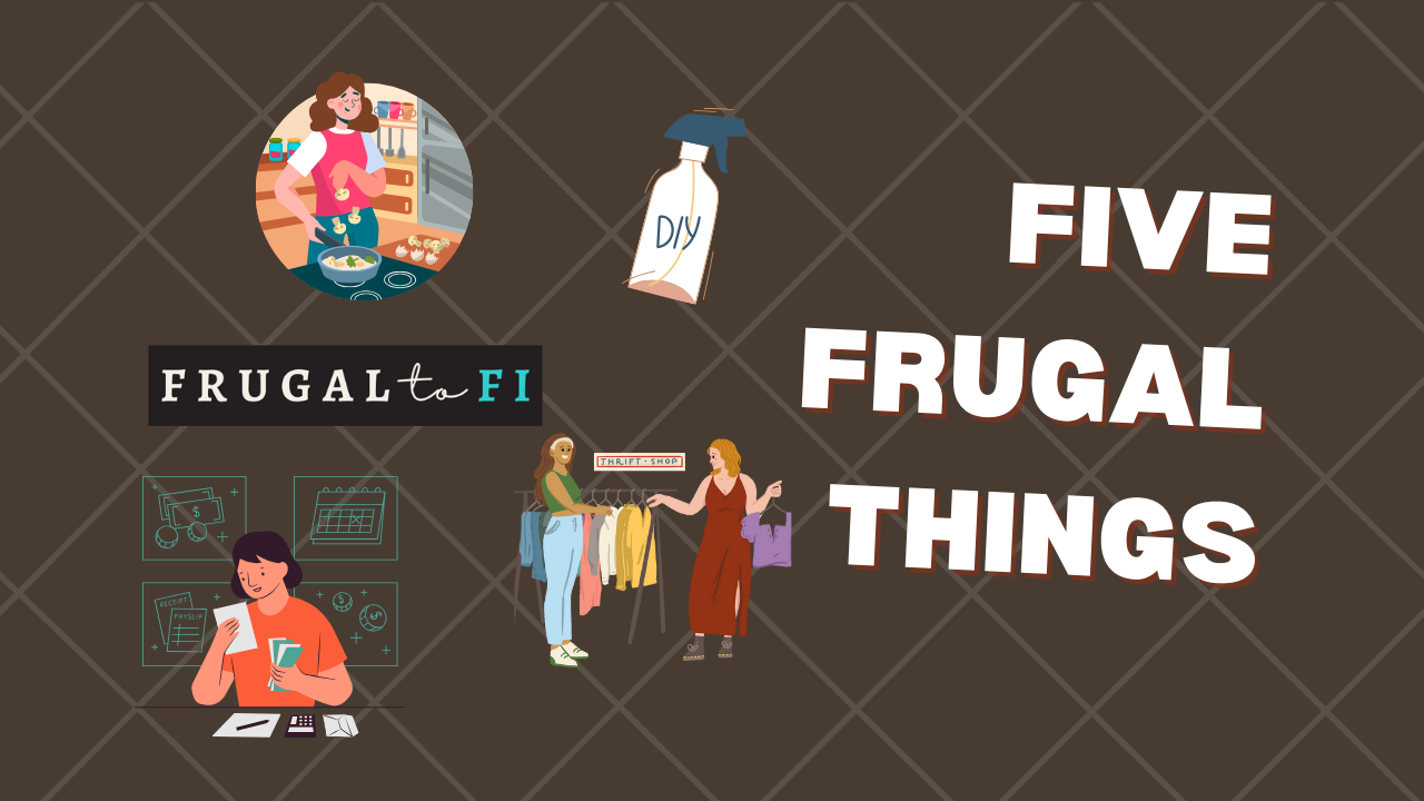 Five Frugal Things – Wealth Is A Mindset